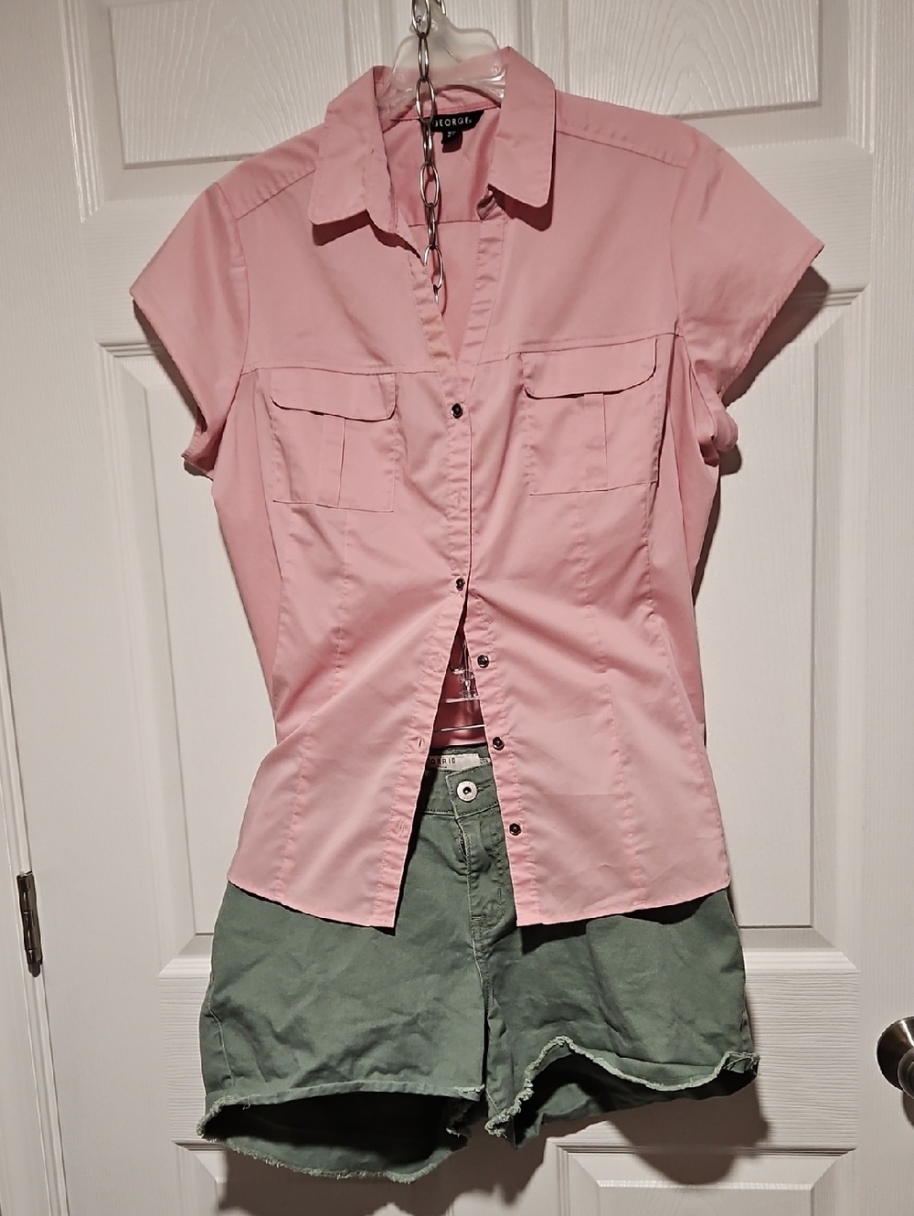 George Pink Top